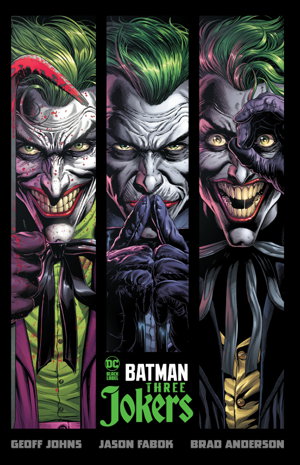 Cover art for Batman: Three Jokers