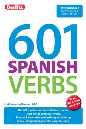 Cover art for 601 Spanish Verbs