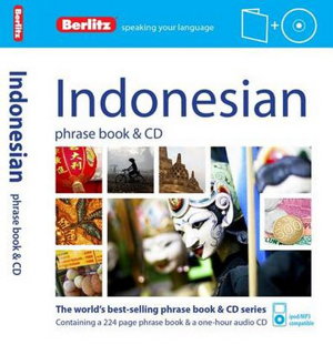 Cover art for Berlitz Indonesian Phrase Book & CD