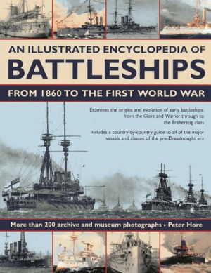 Cover art for An Illustrated Encyclopedia of Battleships from 1860 to the First World War