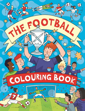 Cover art for The Football Colouring Book