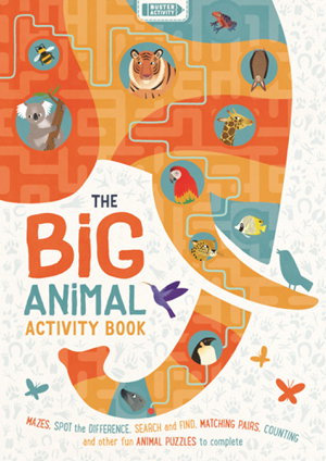 Cover art for Big Animal Activity Book