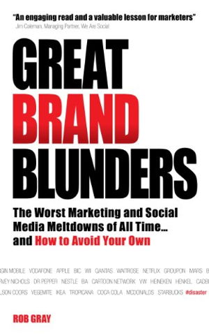 Cover art for Great Brand Blunders