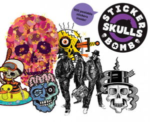 Cover art for Stickerbomb Skulls