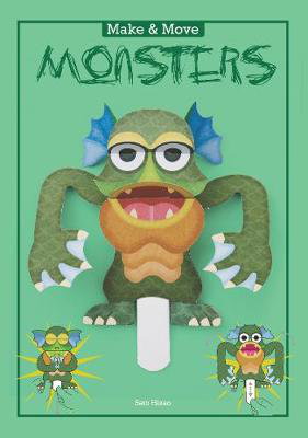 Cover art for Make & Move: Monsters: 12 Paper Puppets to Press Out and Play