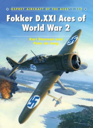 Cover art for Fokker D.XXI Aces of World War 2
