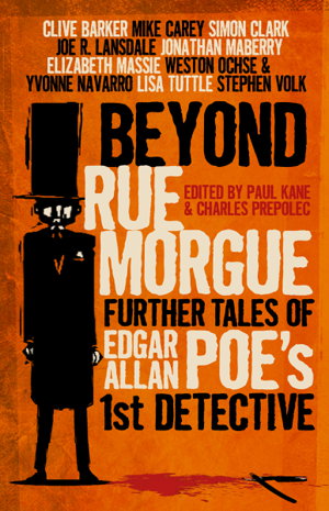 Cover art for Beyond Rue Morgue Further Tales of Edgar Allan Poe's 1st Detective