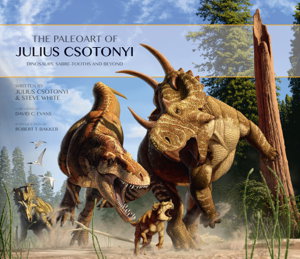 Cover art for Paleoart of Julius Csotonyi