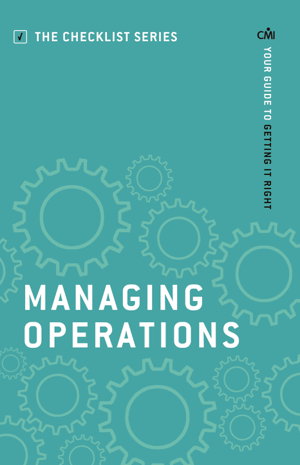 Cover art for Managing Operations