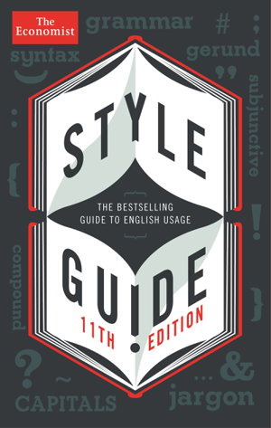 Cover art for Economist Style Guide