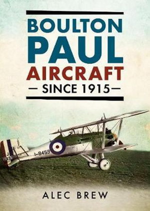 Cover art for Boulton Paul Aircraft Since 1915