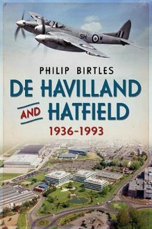Cover art for De Havilland and Hatfield 1936-1993
