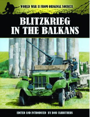 Cover art for Blitzkrieg in the Balkans