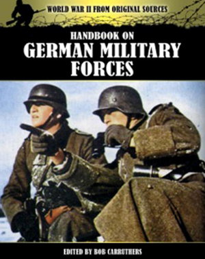 Cover art for Handbook on German Military Forces