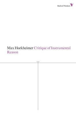 Cover art for Critique of Instrumental Reason