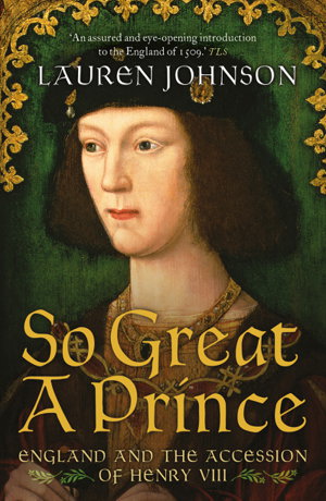 Cover art for So Great A Prince