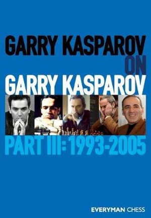 Cover art for Garry Kasparov on Garry Kasparov