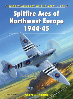Cover art for Spitfire Aces of Northwest Europe 1944-45