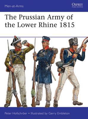Cover art for Prussian Army Of The Lower Rhine 1815
