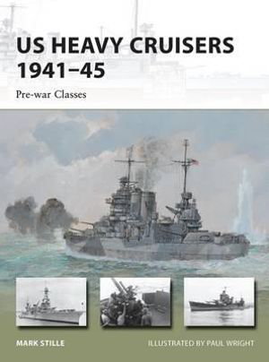 Cover art for US Heavy Cruisers 1941-45