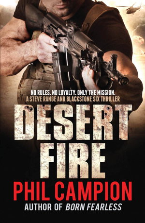 Cover art for Desert Fire