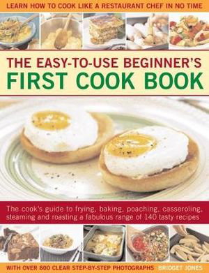 Cover art for Easy-to-Use Beginner's First Cook Book
