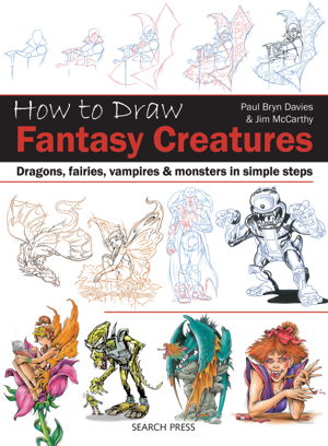 Cover art for How to Draw: Fantasy Creatures