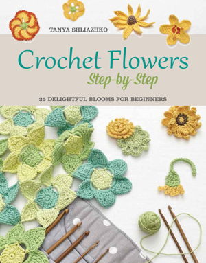 Cover art for Crochet Flowers Step-by-Step