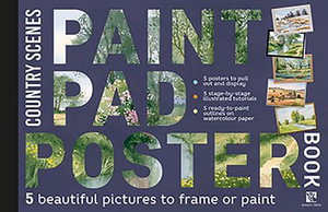 Cover art for Paint Pad Poster Book: Country Scenes