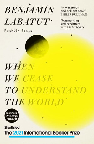 Cover art for When We Cease to Understand the World
