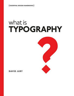 Cover art for What is Typography