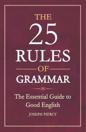 Cover art for The 25 Rules of Grammar
