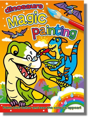 Cover art for Magic Painting Dinosaurs