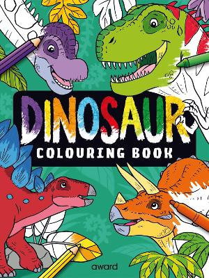 Cover art for Dinosaur Colouring Book