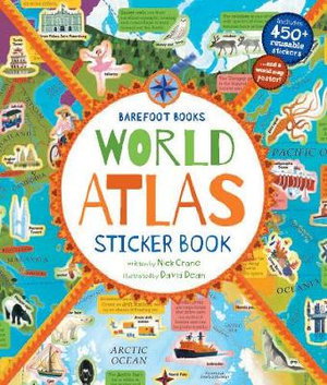 Cover art for Barefoot Books World Atlas Sticker Book