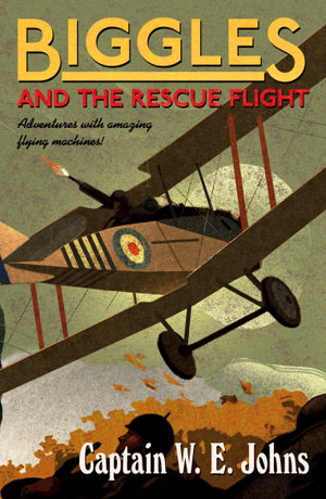 Cover art for Biggles and the Rescue Flight