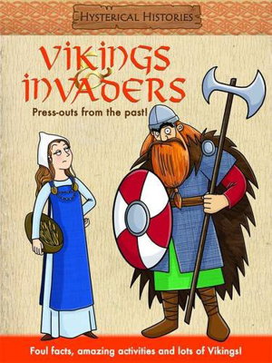 Cover art for Hysterical Histories Vikings and Invaders