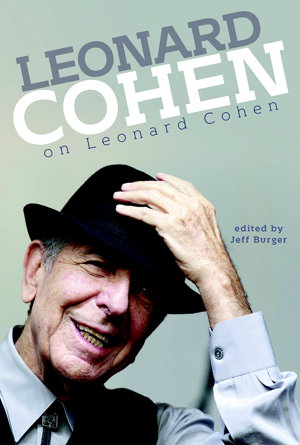 Cover art for Leonard Cohen on Leonard Cohen