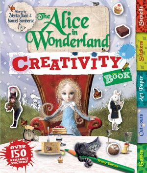 Cover art for The Alice in Wonderland Creativity Book