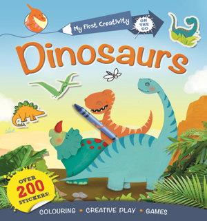 Cover art for My First Creativity Book Dinosaurs