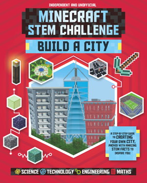Cover art for Minecraft STEM Challenge Build a City