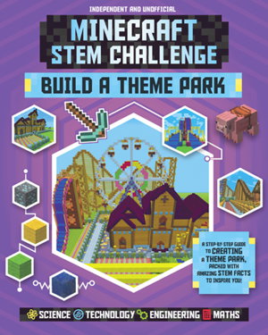 Cover art for Minecraft STEM Challenge Build a Theme Park