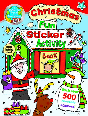 Cover art for Christmas Fun Sticker Activity Book