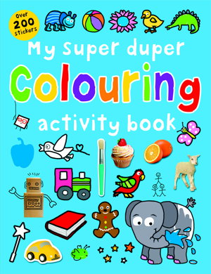 Cover art for My Super Duper Colouring Activity Book