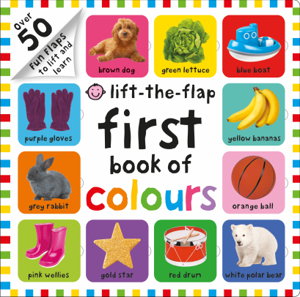 Cover art for First 100 Colours Lift-the-Flap