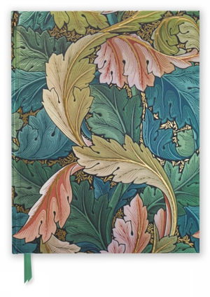 Cover art for Flame Tree William Morris Acanthus Blank Sketch Book