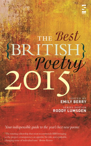 Cover art for Best British Poetry