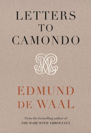 Cover art for Letters to Camondo