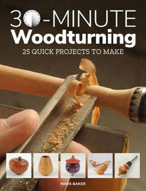 Cover art for 30-Minute Woodturning