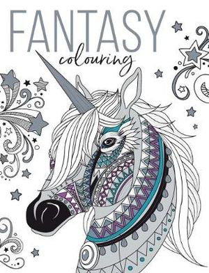 Cover art for Fantasy Colouring